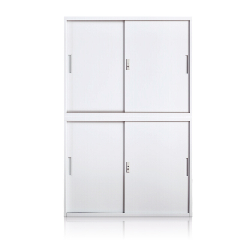 薄边推拉门双节柜