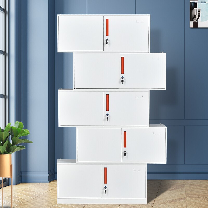 薄边分体五节文件柜