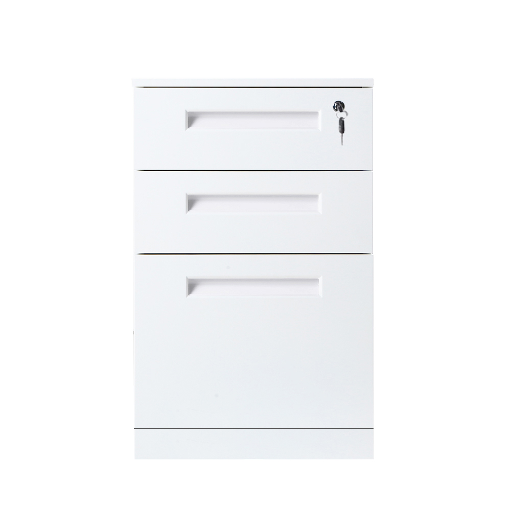 一字扣手桌底固定柜