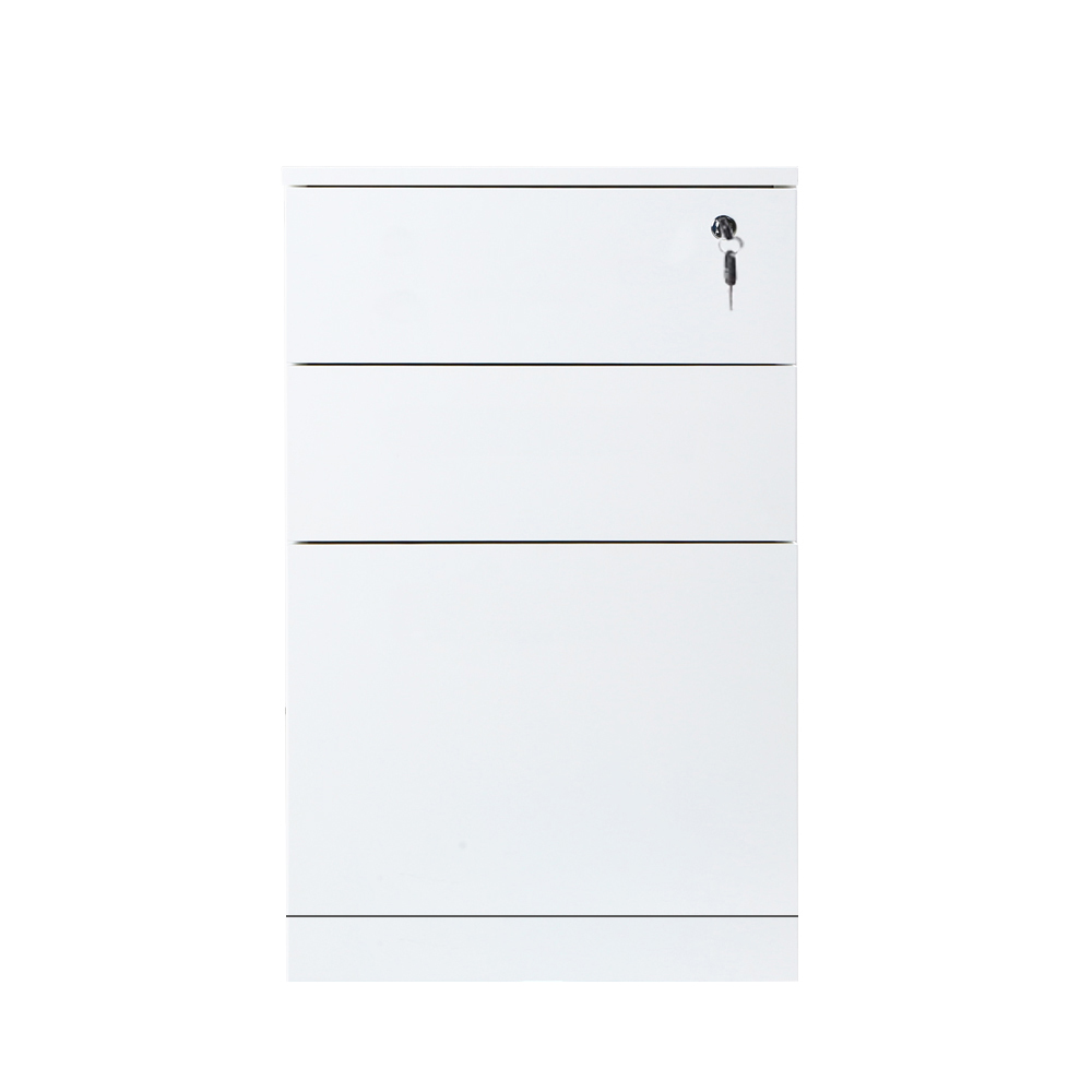 侧抠桌底固定柜