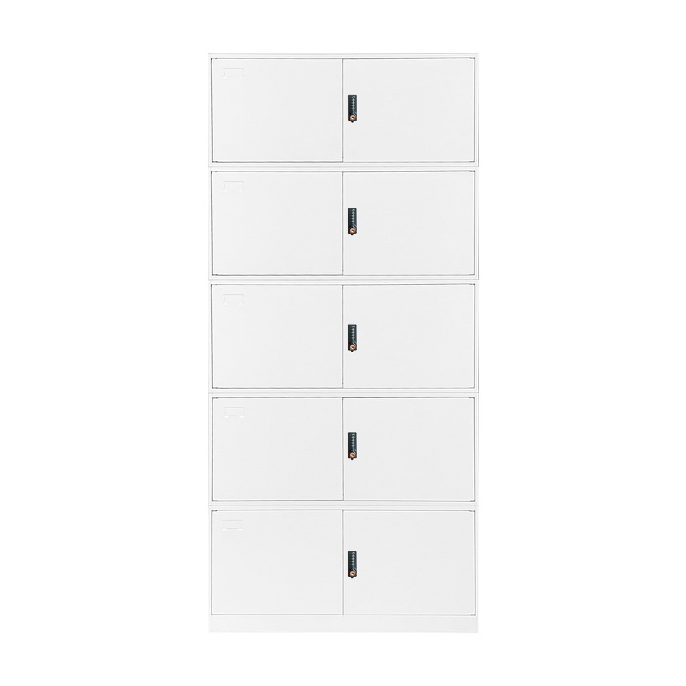 薄边机械密码锁五节柜