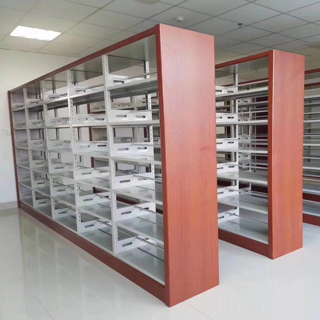 学校定制钢木书架