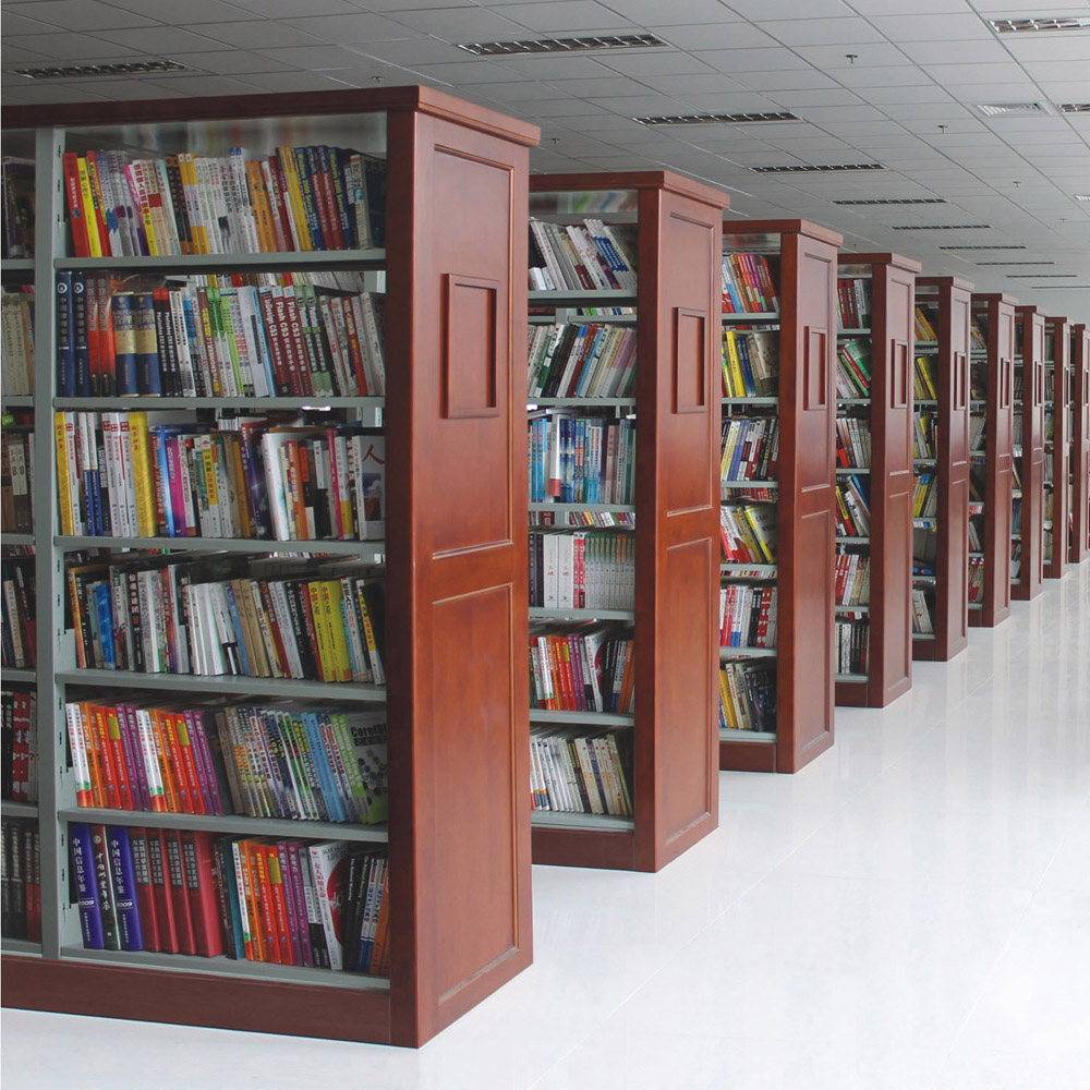 定制钢木书架